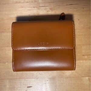 Lodis Leather Trifold Wallet Small Compact Organizer Detachable ID Card Holder